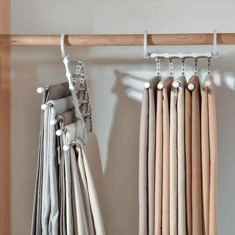 (🔥Hot Sale NOW- SAVE 49% OFF) Multifunctional Pants Rack(BUY 2 FREE SHIPPING NOW!)