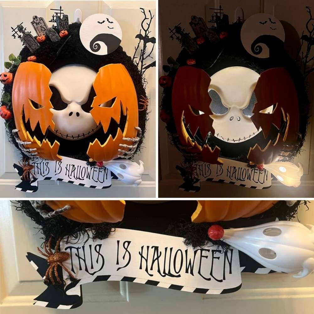 💀Nightmare Pumpkin Wreath🎃
