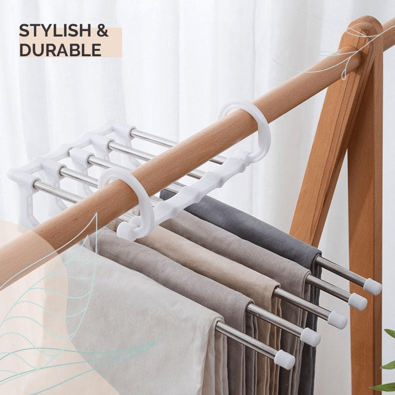 (🔥Hot Sale NOW- SAVE 49% OFF) Multifunctional Pants Rack(BUY 2 FREE SHIPPING NOW!)