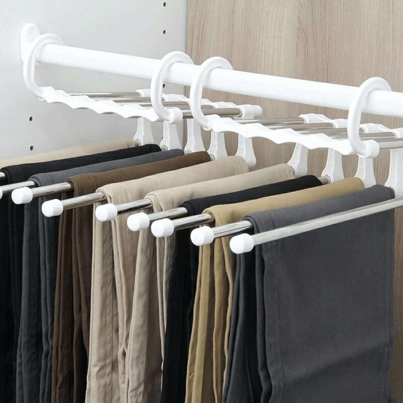 (🔥Hot Sale NOW- SAVE 49% OFF) Multifunctional Pants Rack(BUY 2 FREE SHIPPING NOW!)