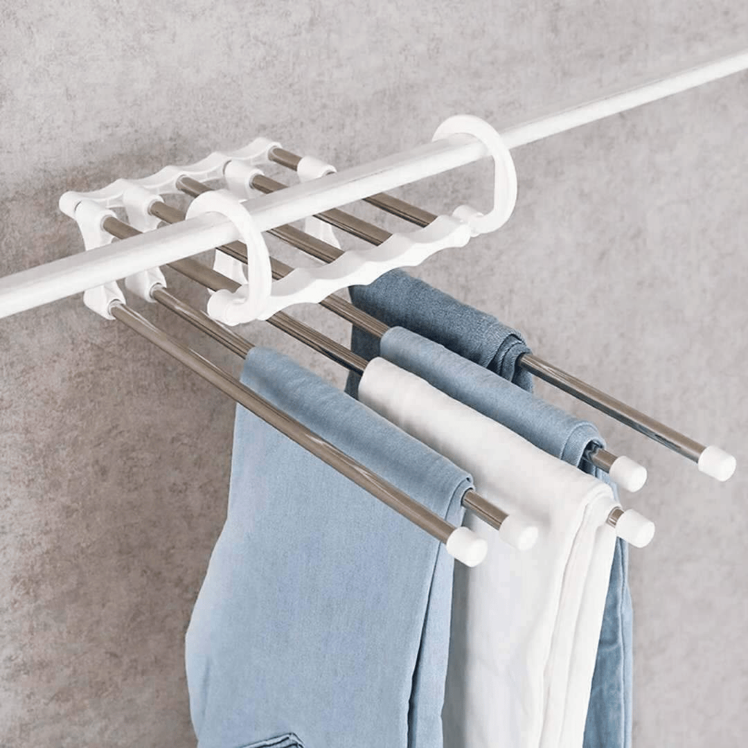 (🔥Hot Sale NOW- SAVE 49% OFF) Multifunctional Pants Rack(BUY 2 FREE SHIPPING NOW!)