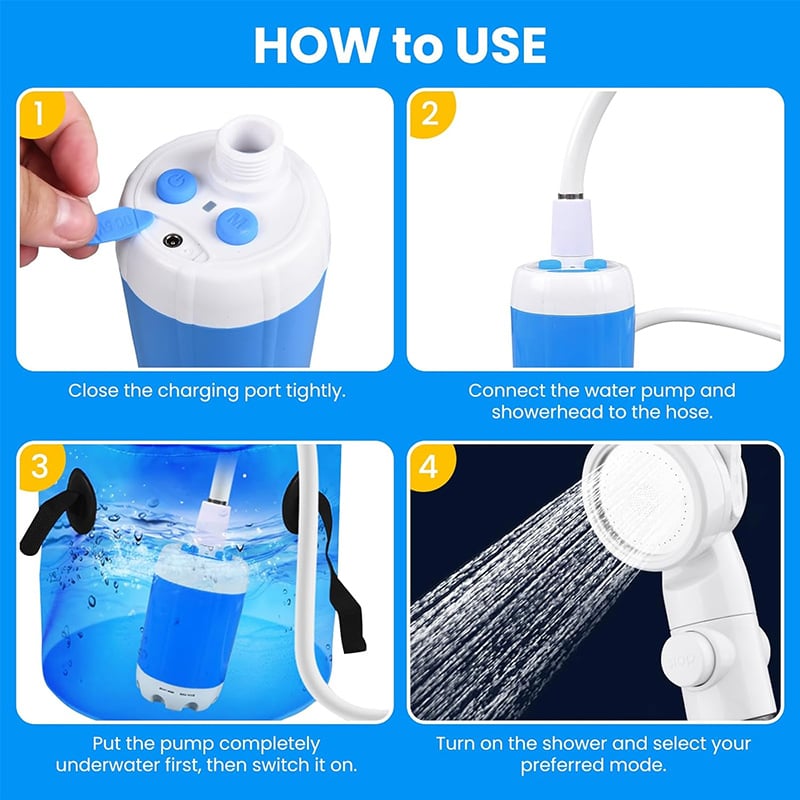 🔥2025 SALE-Portable Camping Shower for Outdoors