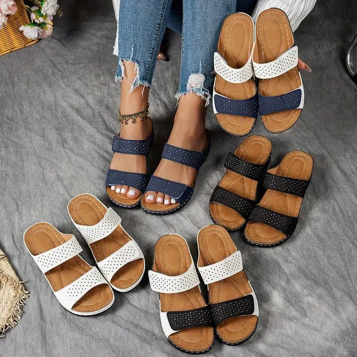 Women's Casual Breathable Slip On Orthopaedic Sandals
