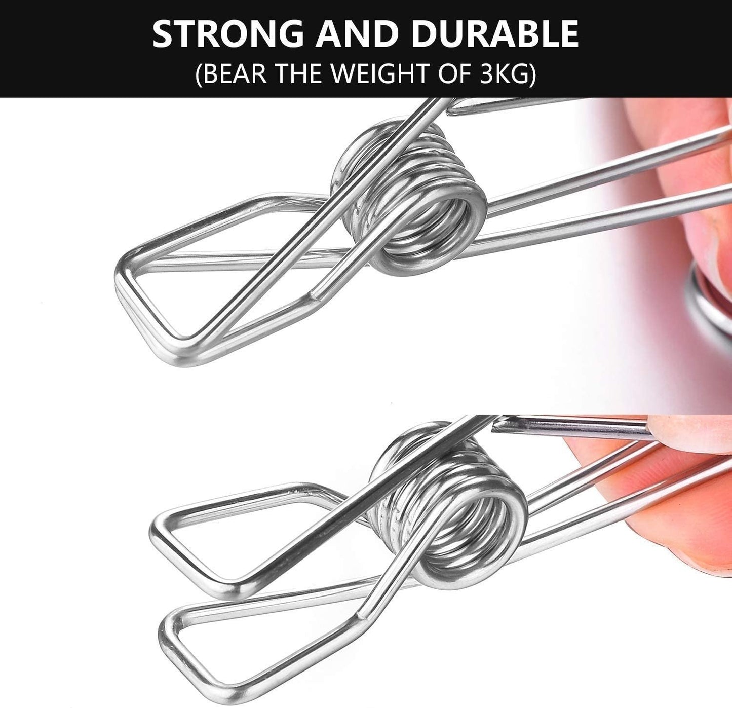 Early Summer Hot Sale 49% OFF - 304 Stainless Steel Metal Long Tail Clip(6 pcs/set)BUY 3 GET 1 FREE NOW
