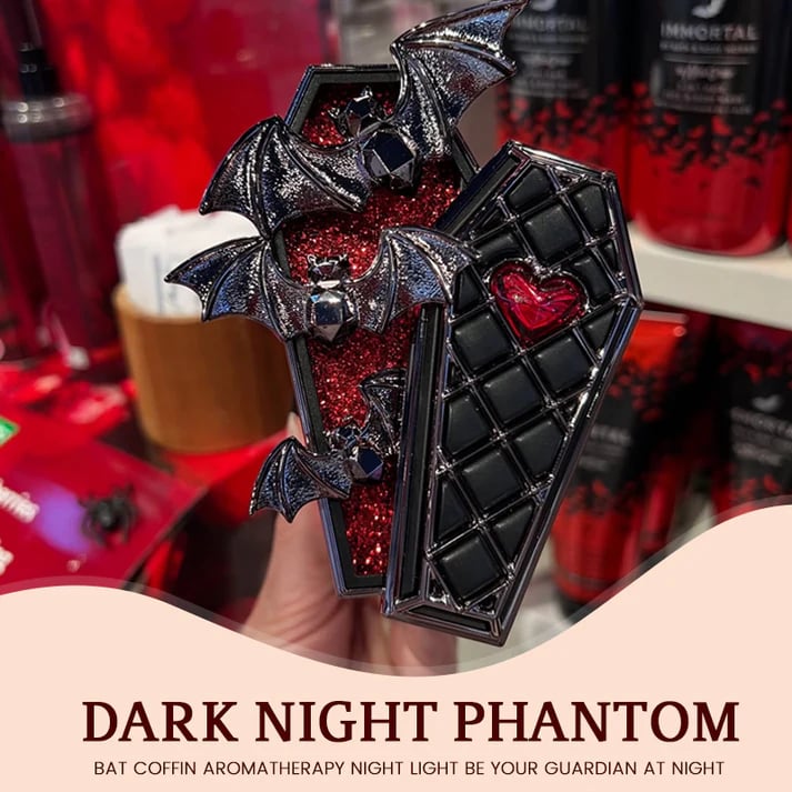 Gothic Bat & Coffin Projection Light !🎃🦇