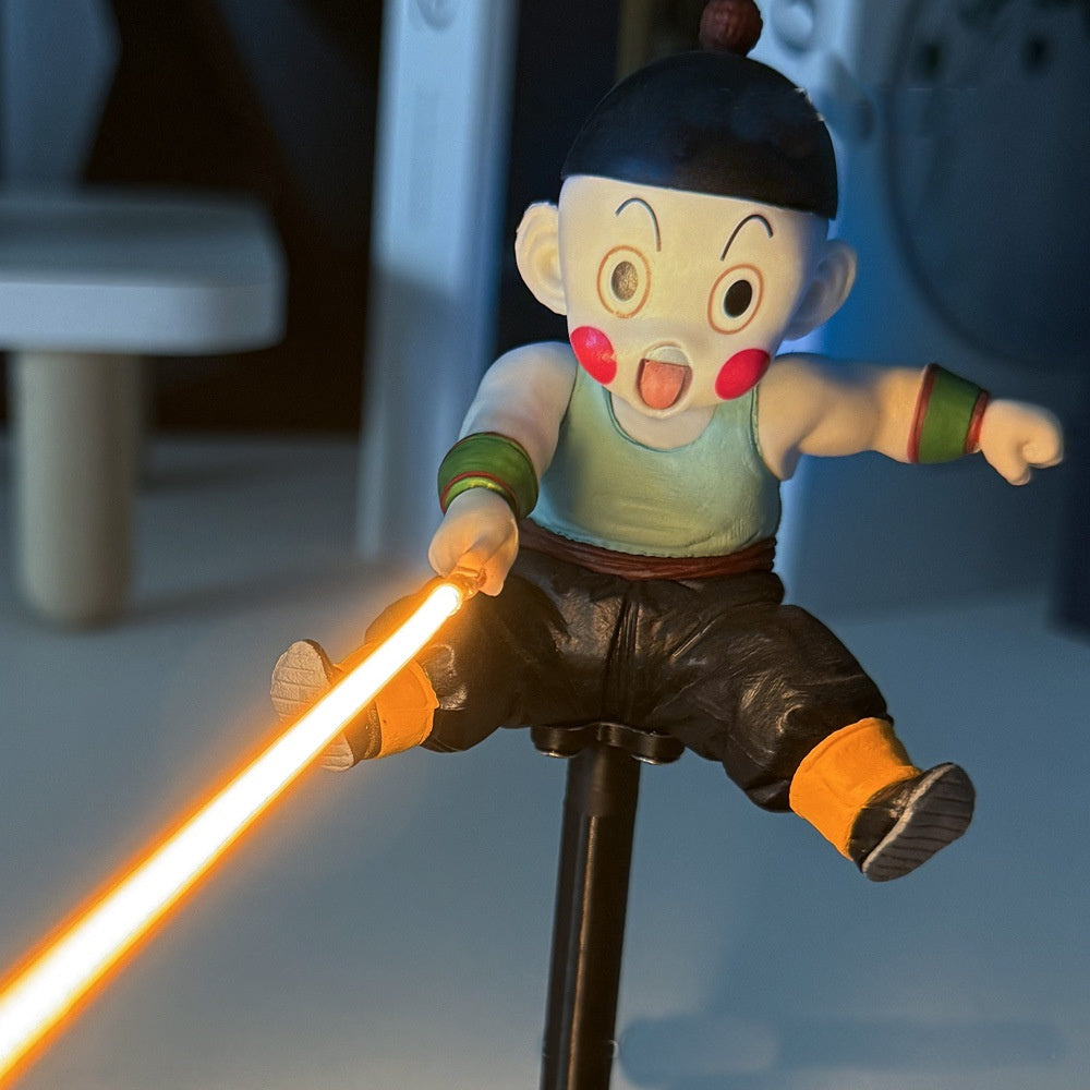 Dragon Ball Z Goku Kamehameha Night Light – Magnetic Ambient Lamp, Anime Figure Desk Decoration