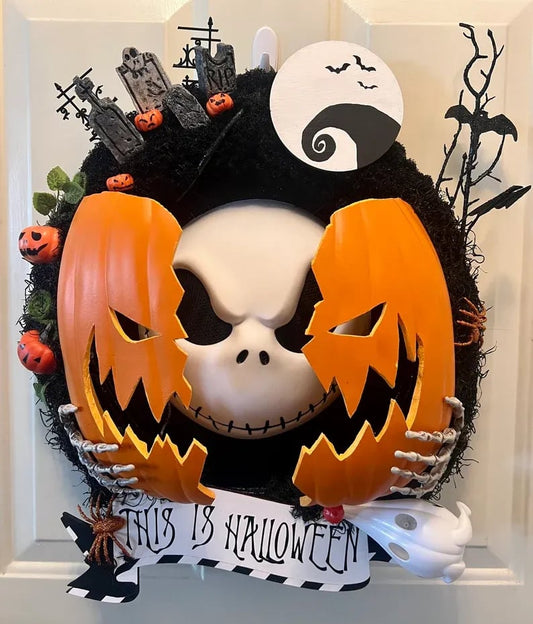 💀Nightmare Pumpkin Wreath🎃